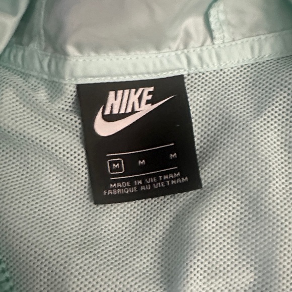 Nike Light Green and White Jacket - Picture 3 of 4